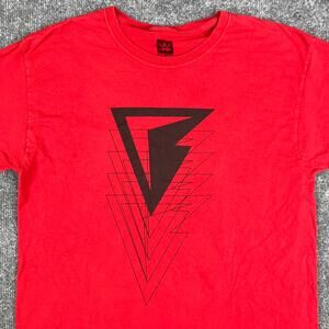 WWE Roman Reigns T-Shirt Mens Medium Red RR Logo Graphic Wrestling Fan Tee